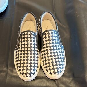 Bottega Veneta  checkered Slip-On Sneakers